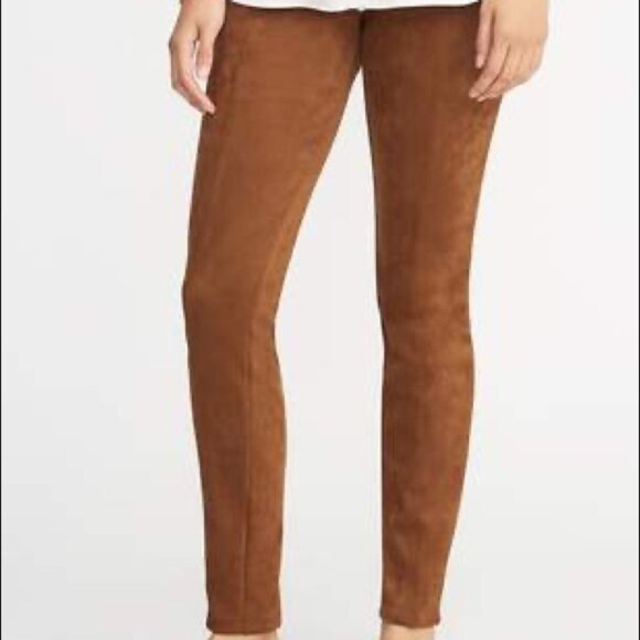 Old Navy Stevie Suede Pants - Picture 1 of 5